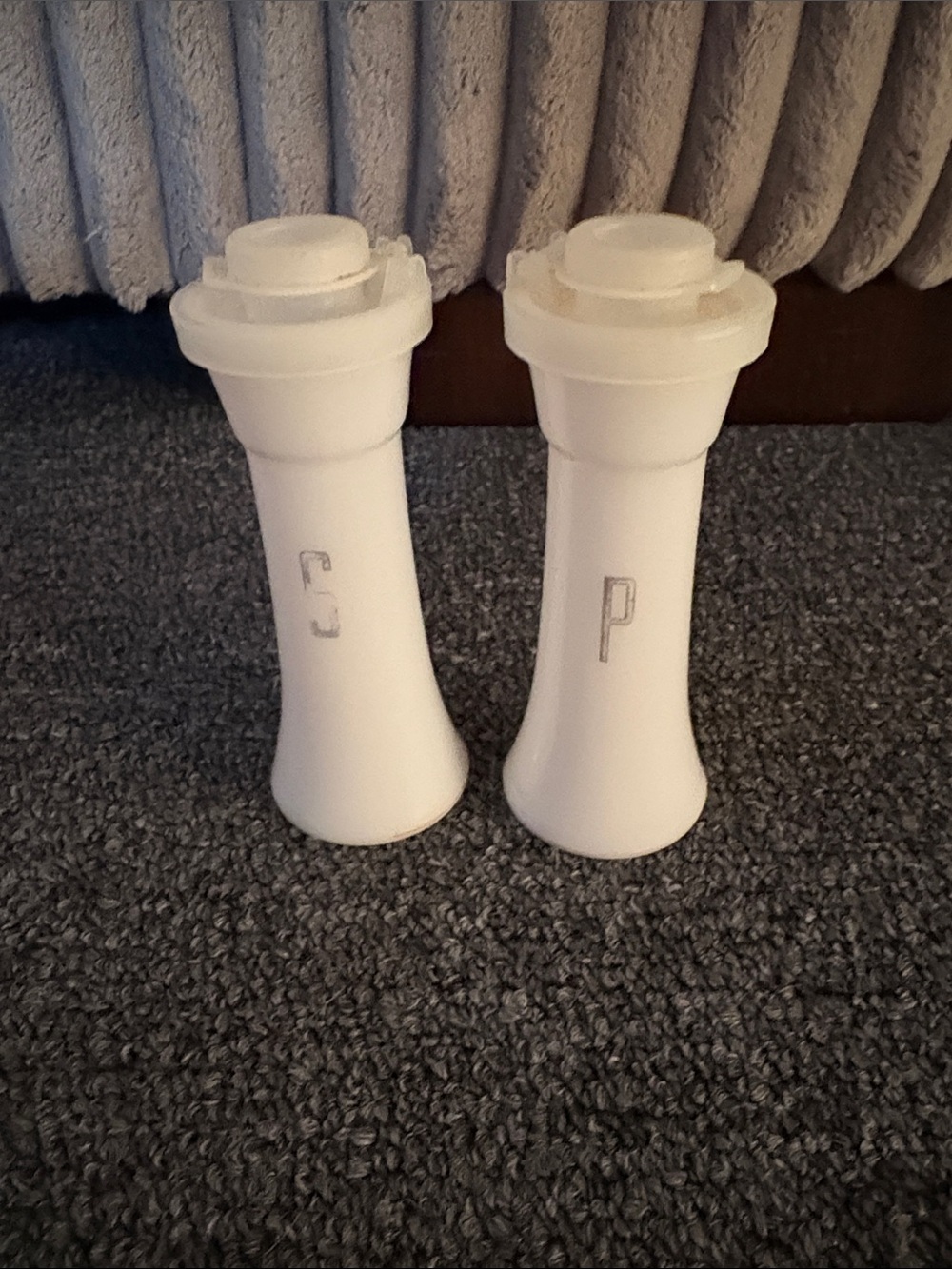 Vintage Tupperware Mini Salt and Pepper Shakers